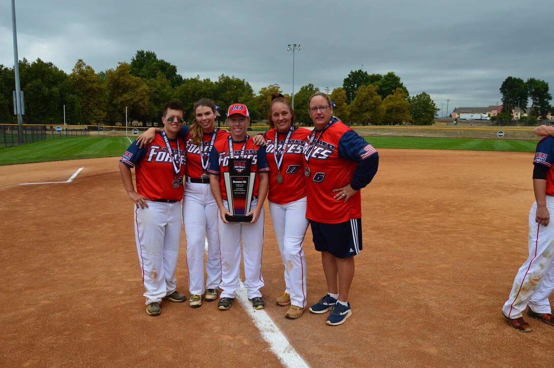 U.S. Armed Forces Women's Softball Team Members