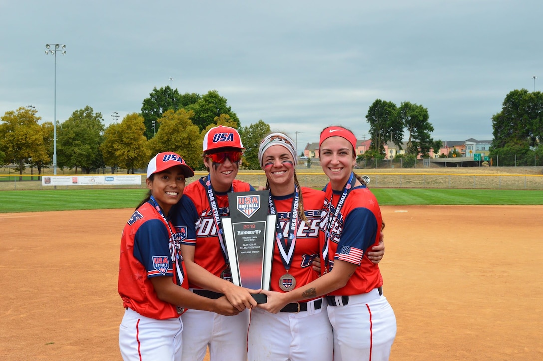 U.S. Armed Forces Women's Softball Team Members