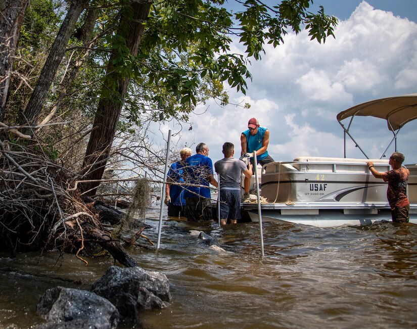 Eglin's living shoreline > Eglin Air Force Base > News