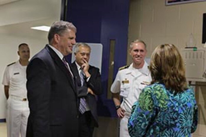 Assistant Secretary of the Navy Geurts visits NUWC Division Newport