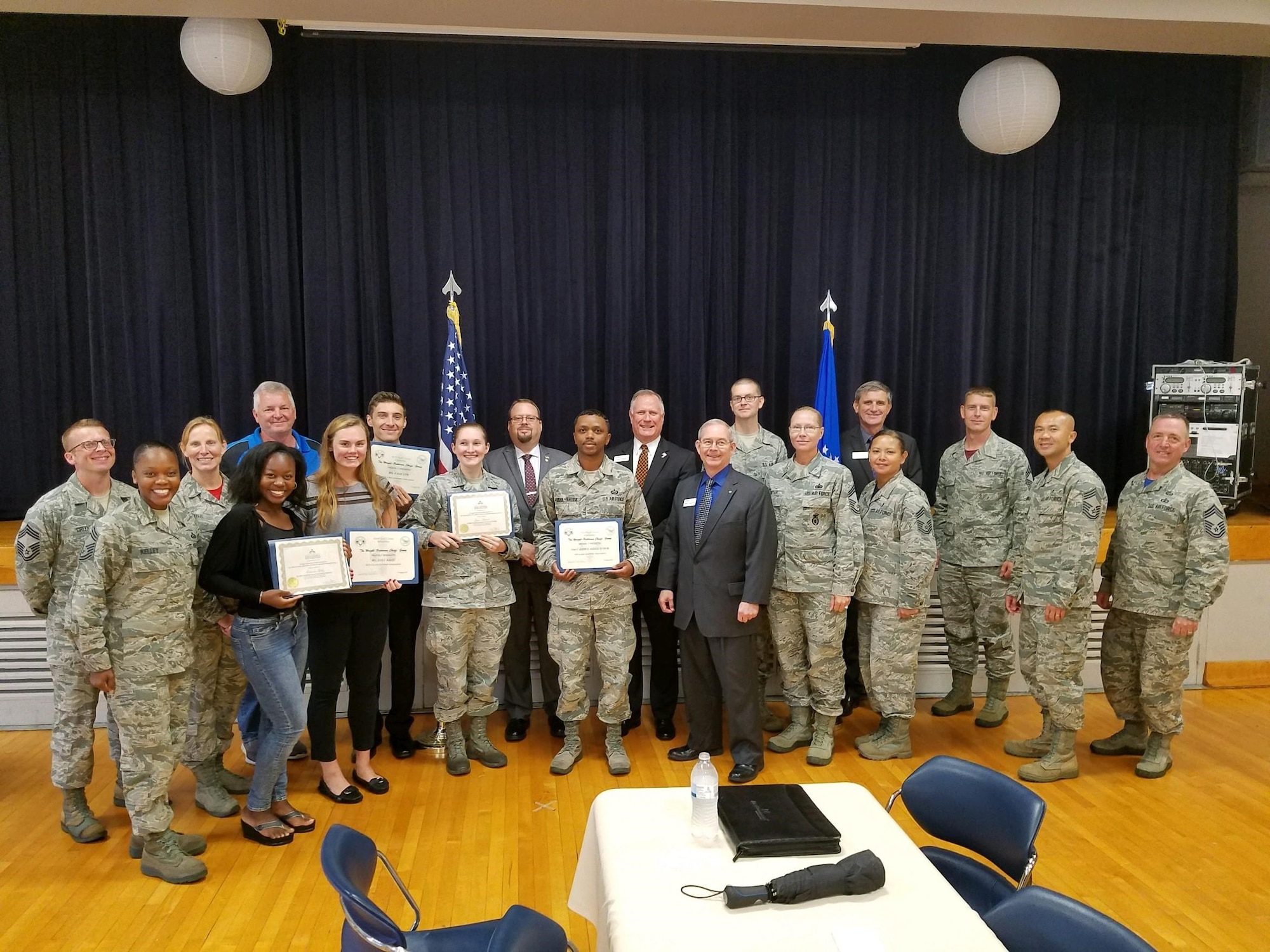 Wright-Patterson Chiefs' Group honors nine local scholars