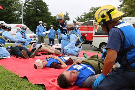 USAG Japan tests emergency preparedness with annual full-scale exercise