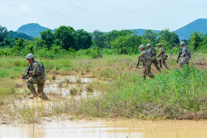 Live-fire training builds tactical skills, cohesive bond between US, Thai soldiers
