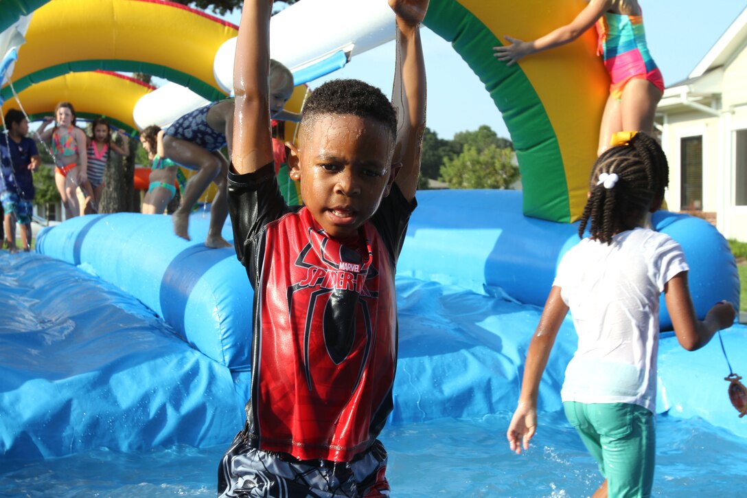 Several active-duty military families held the second annual International Evening under the Stars at Lincoln Military Housing on the base, August 25. The popular event not only unites the community but also shows appreciation for the melting pot of cultures aboard Marine Corps Logistics Base Albany.