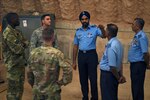 American and Indian airmen learn from each other on Andersen Air Force Base, Guam.