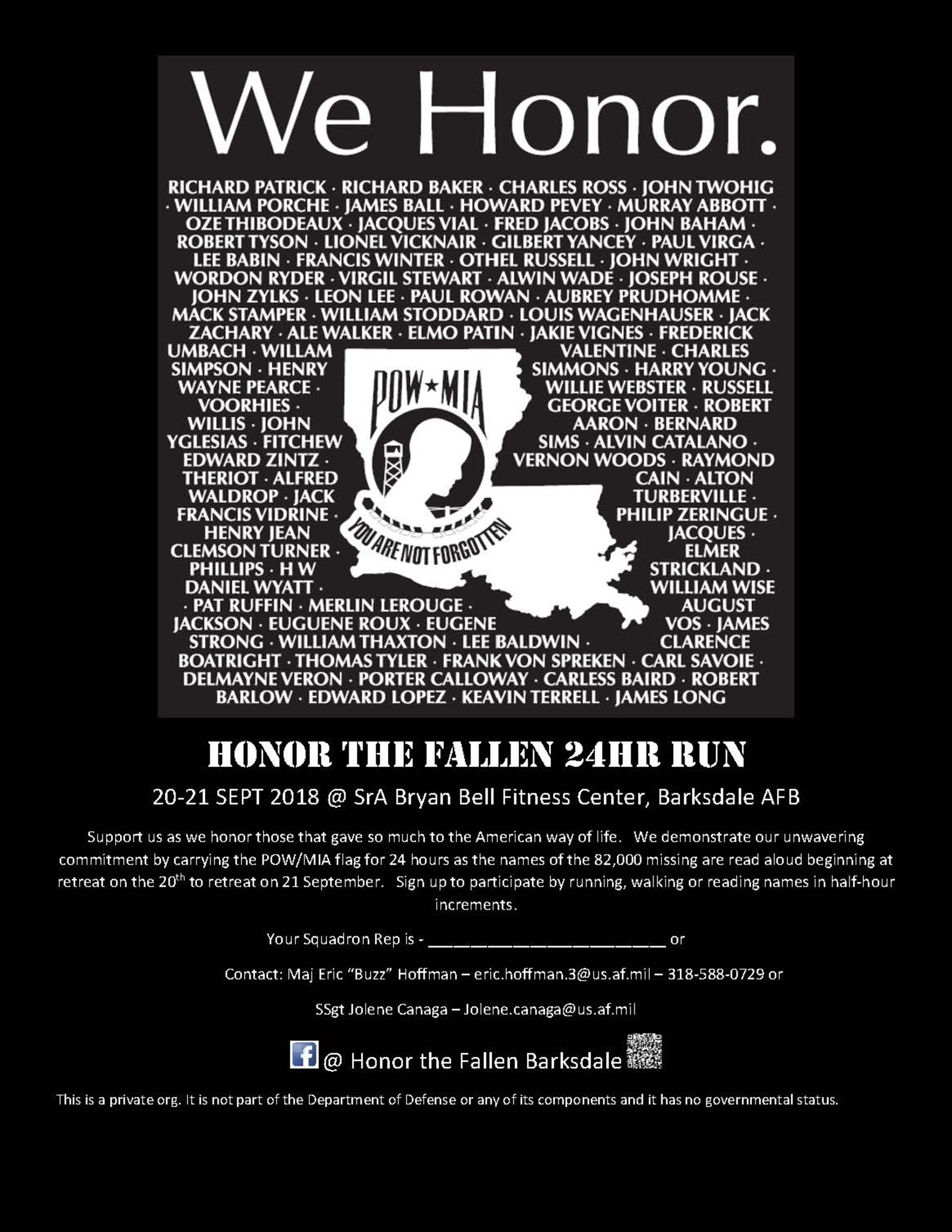 Honor the fallen: A 24-hour vigil