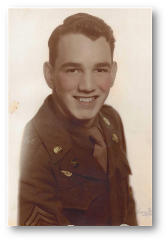John William Moyes, the father of John Moyes, the 28th Bomb Wing historian, was a veteran of the U.S. Army. He served during Occupation of Korea and was also a police officer for 22 years. (Courtesy photo)