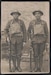 Two Soldiers of the 77th Infantry Division. The division was made up of Soldiers drafteed from New York City and was known as the Metropolitan Division. In October 1918 540 of the division's Soldiers were cut off behind German lines and because known as the Lost Battalion. (Library of Congress)