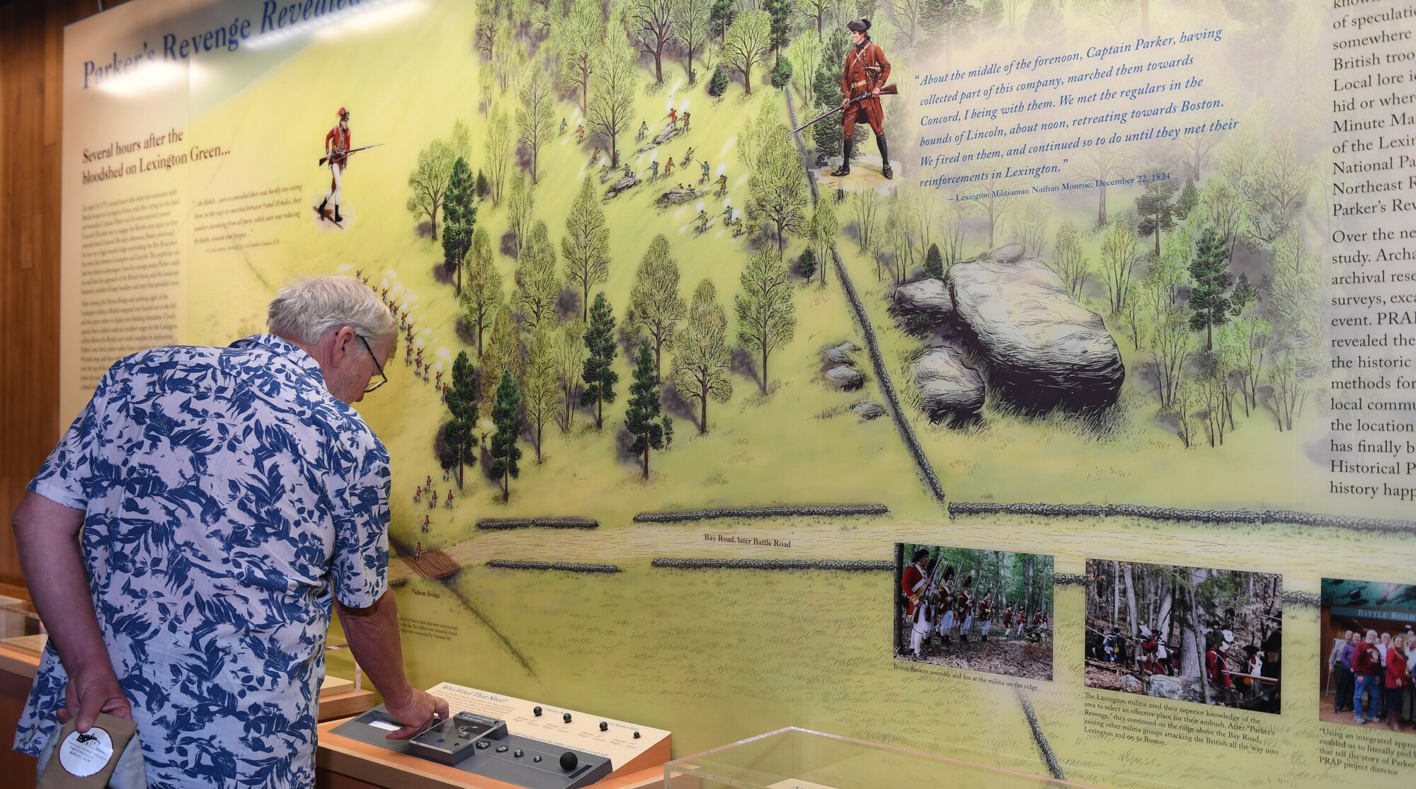 National park exhibit opens with loaned Hanscom artifacts