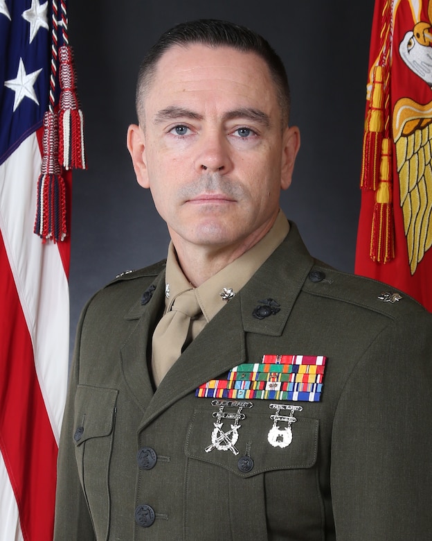 LtCol Berry Command Photo