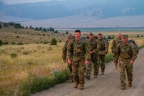 U.S. Army Reserve Best Warriors and Drill Sergeants of the Year Participate in a Foot March
