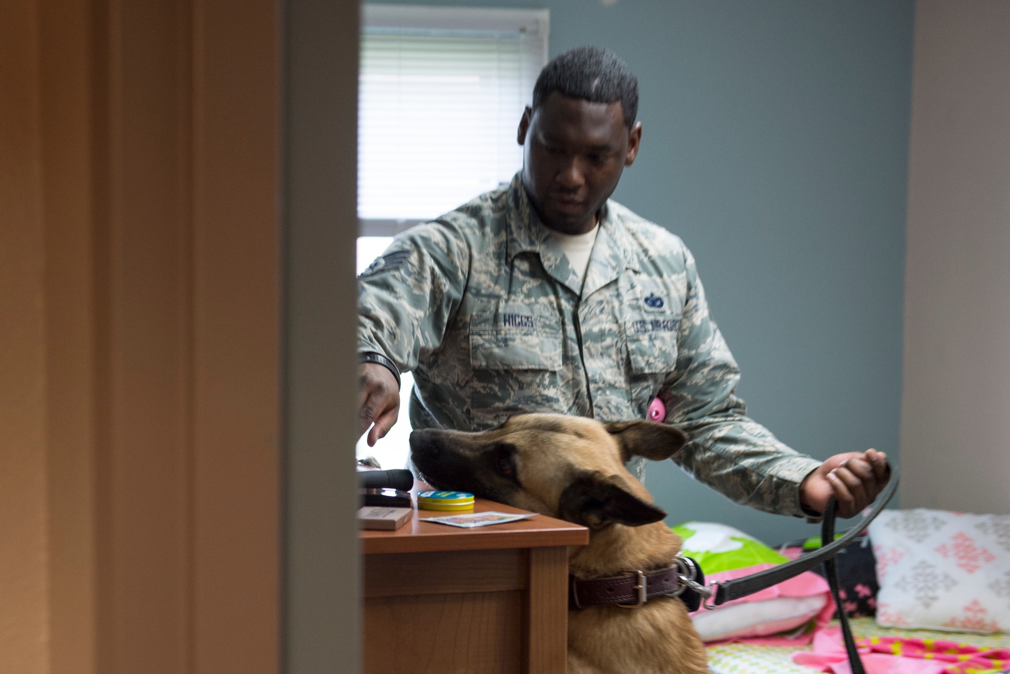 Two mock drug rooms were set up at the Army Substance Abuse and Prevention office at JBER to educate parents and noncommissioned officers on the warning signs of alcohol and drug abuse. The rooms are also used for proficiency training by Security Forces Squadron military working dogs, the Air Force Office of Special Investigations and the Army Criminal Investigation Division.