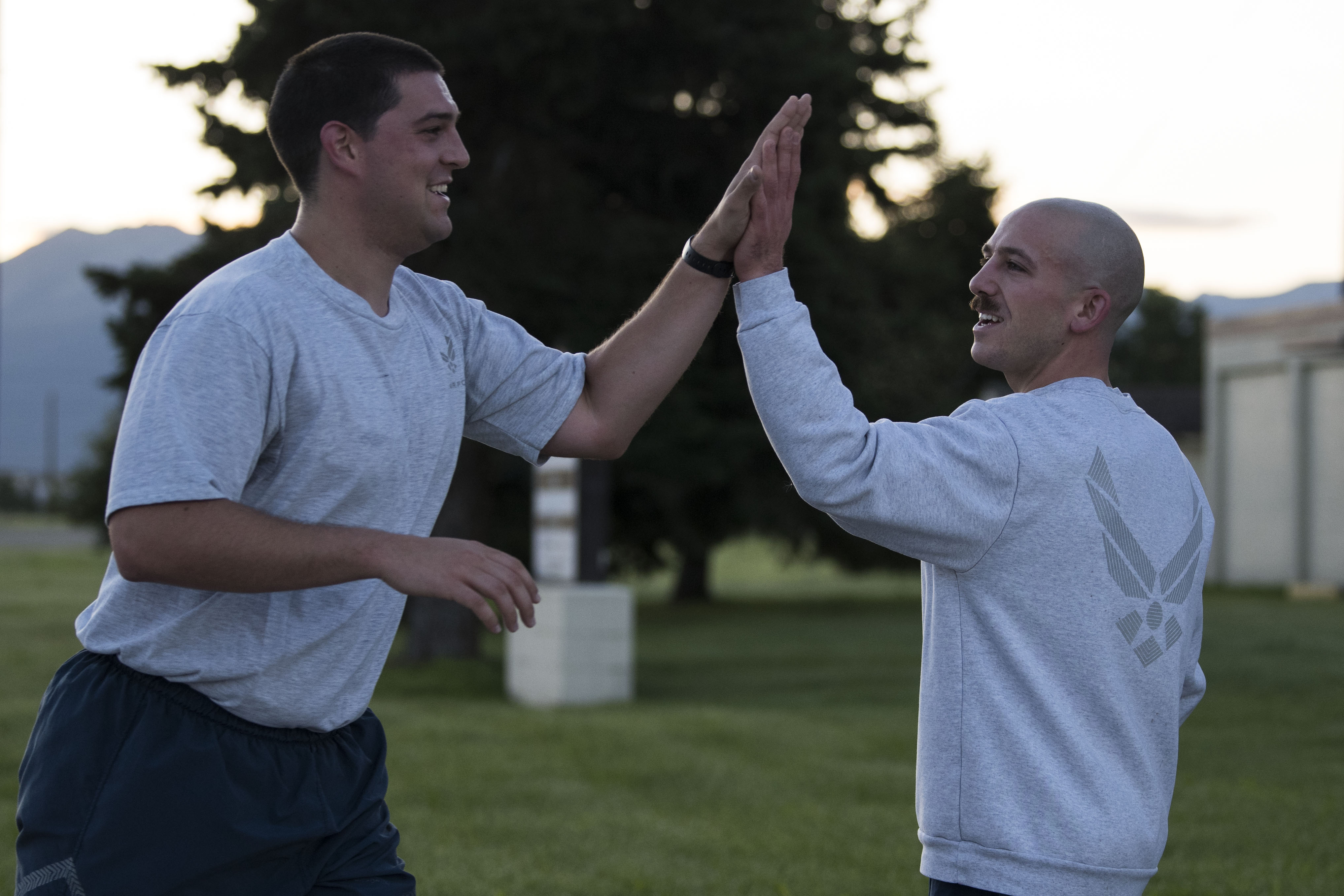 Airmen pay tribute at the Combat Truckers Memorial 5k