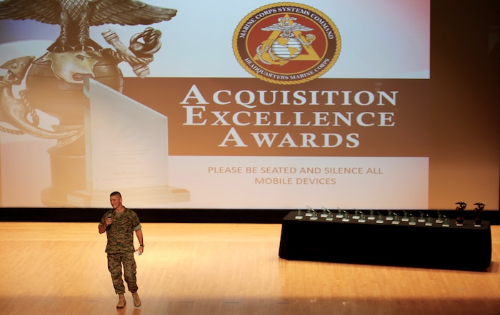 Marine Corps acquisition workforce recognized for professional excellence in 2017