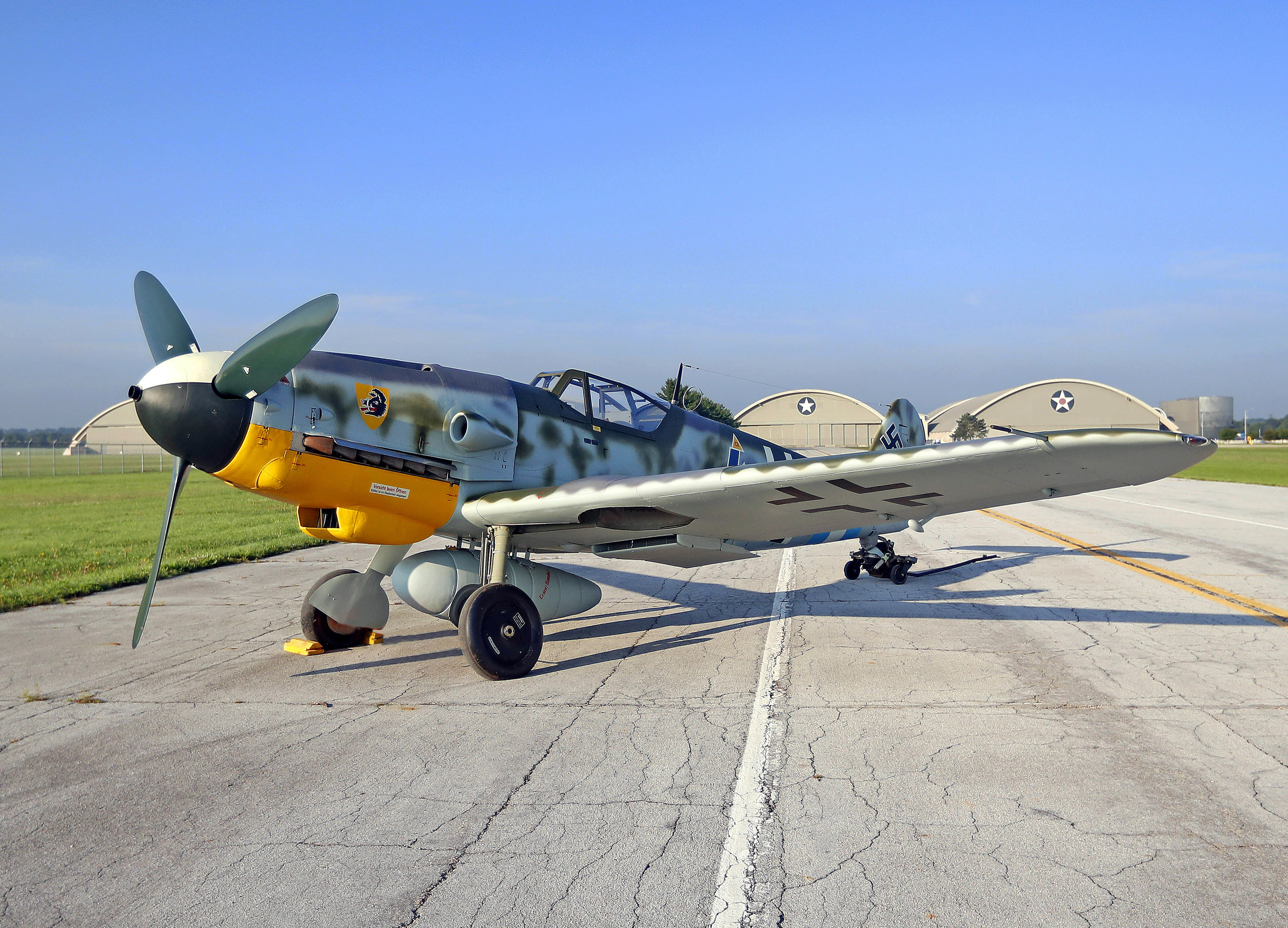Messerschmitt Bf 109g 10 National Museum Of The United States Air Force Display