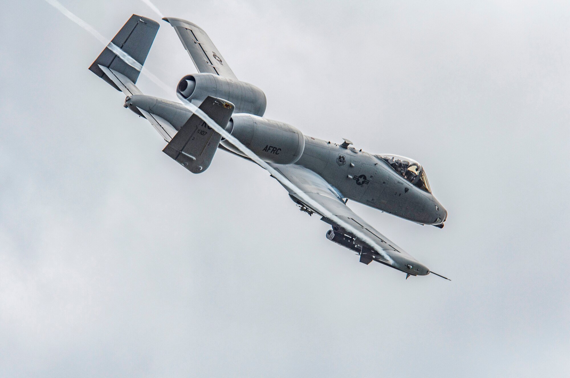 A-10 Thunderbolt over Cannon Range