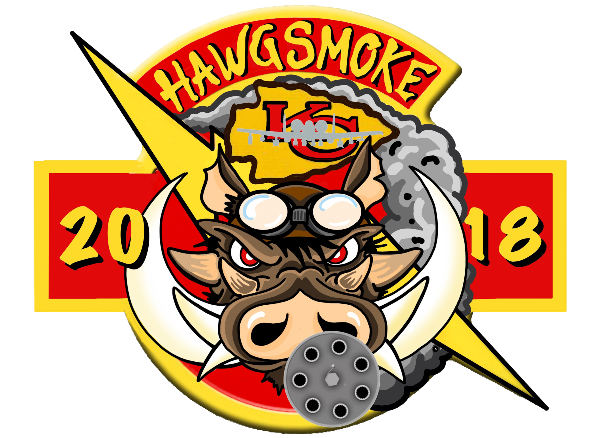 Hawgsmoke 2018 Patch