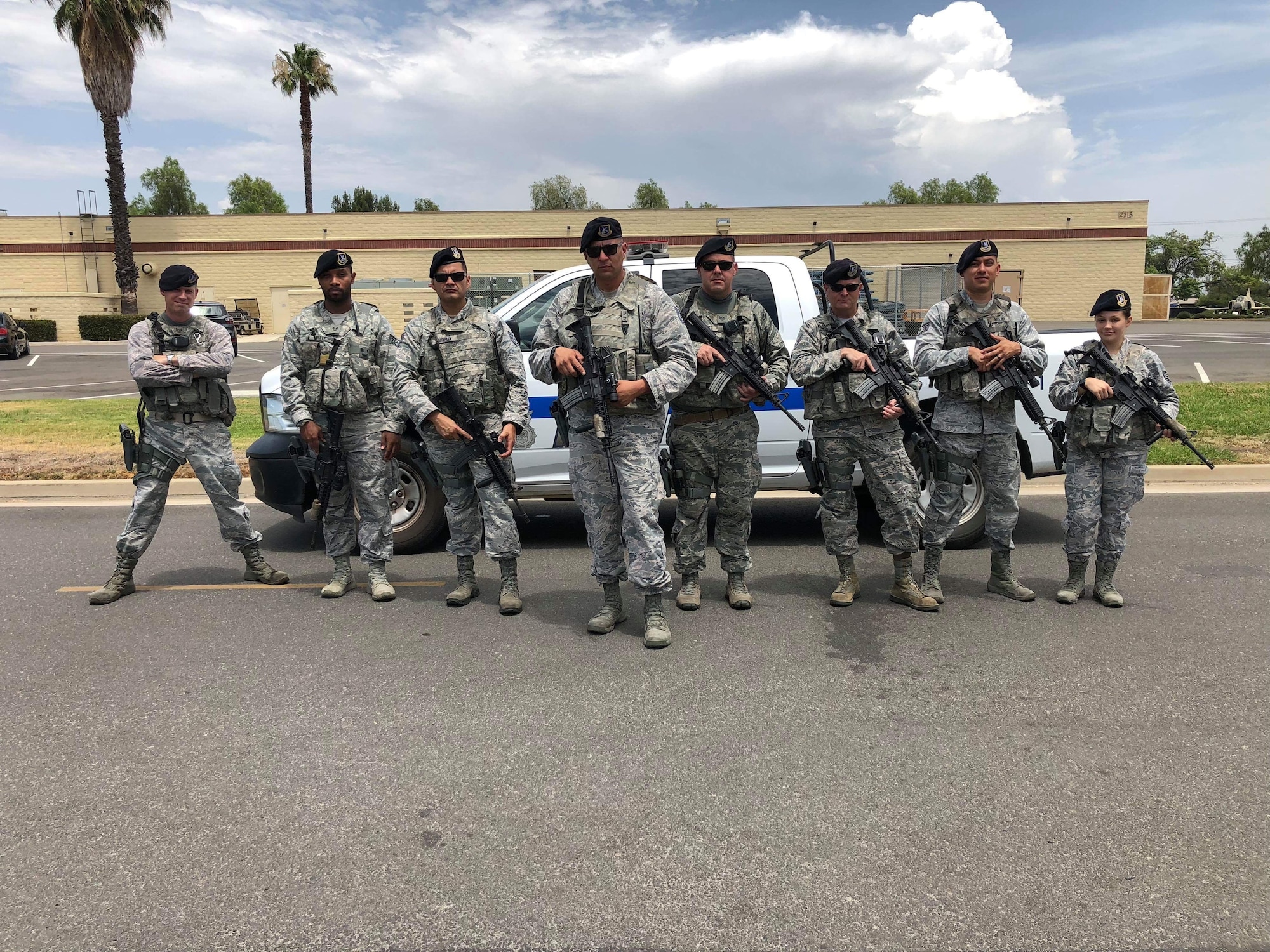 At March Air Reserve Base, Citizen Airmen serve from other parts of the country and the world.  Technical Sergeant Jonathan Ortega, assigned to the 452nd Air Mobility Wing Security Forces Squadron, experienced a once in a lifetime event that brought light to March Air Reserve Base to a community outside the State of California.