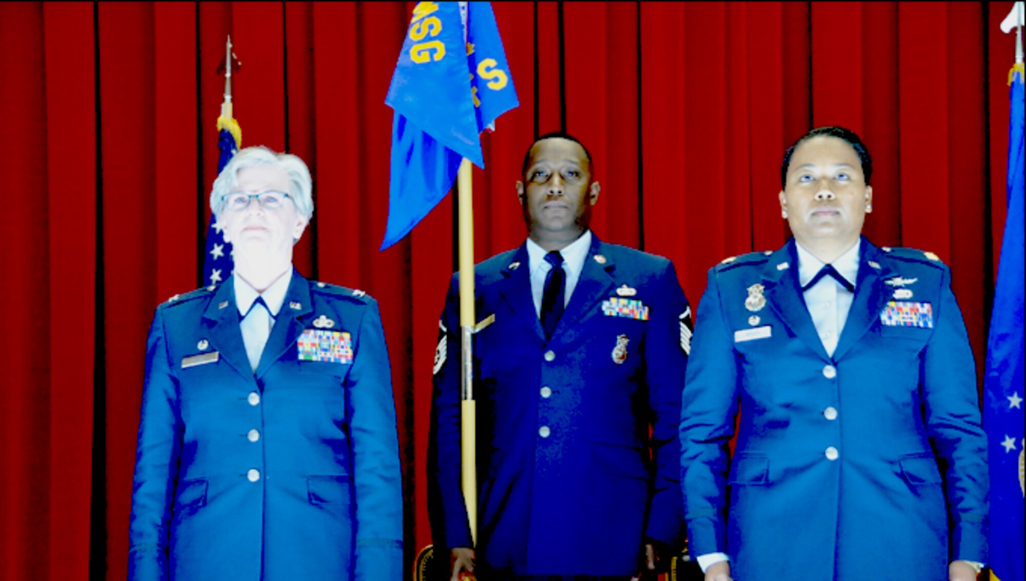 Maj. Jessica Z. Wruck assumed command of the 452nd Security Forces Squadron at the Cultural Resource Center, here at March Air Reserve Base, August 26.