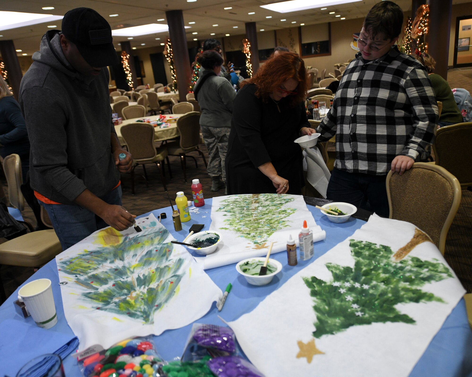 The 910th Airlift Wing Key Spouses and volunteers filled stockings with knickknacks, toiletries, and snacks for 910th AW Airmen deployed over the Holiday Season. Care packages are one of the many ways we remind our Airmen that there are friends and loved ones back home supporting them.