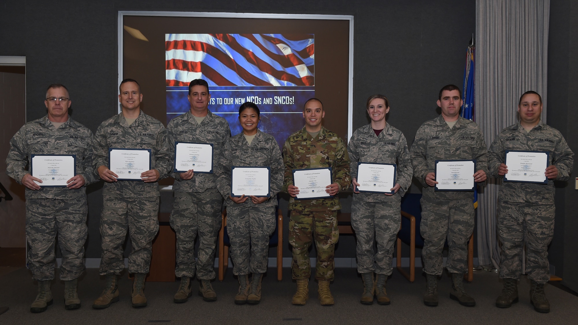 99 Grissom Airmen inducted into rank of NCO, SNCO