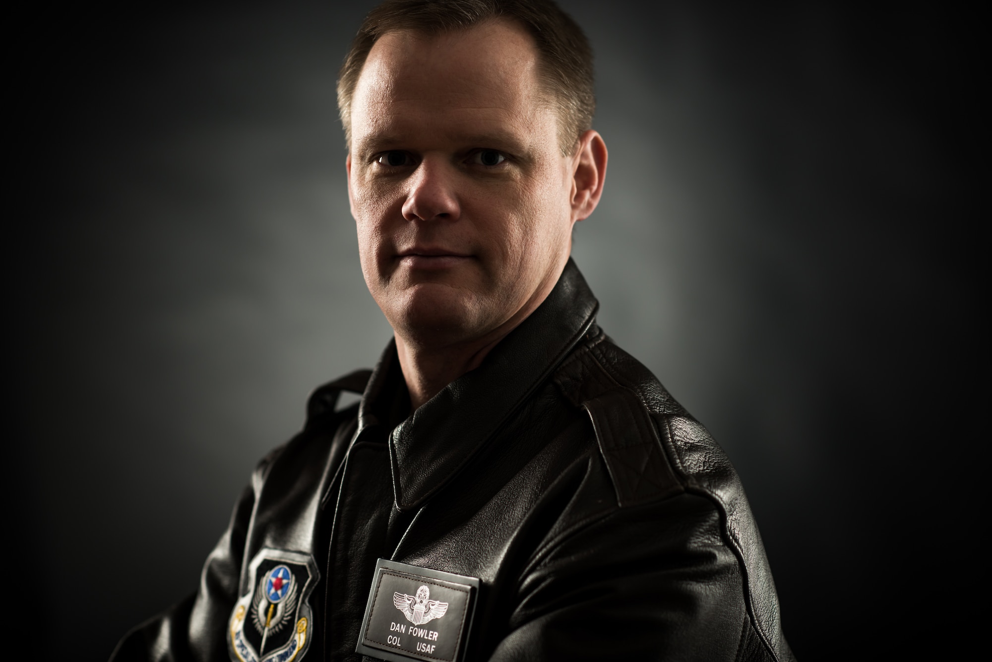 Col. Daniel R. Fowler poses for a portrait at Will Rogers Air National Guard Base in Oklahoma City, Nov. 29, 2018. Fowler is the 17th commander of the Wing in its history and is the only the second wing commander since its conversion to a special operations wing in 2015. (U.S. Air National Guard photo by Staff Sgt. Tyler Woodward)