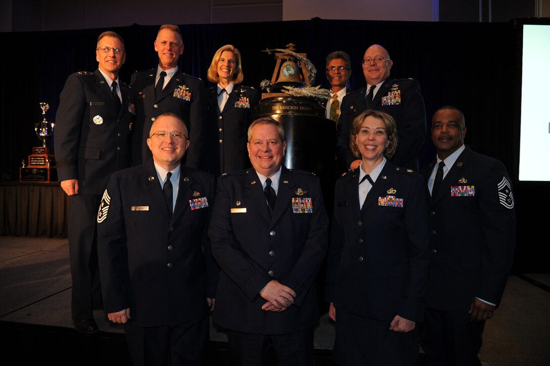 Fourth Air Force recognized their best of the best at the 19th Annual Raincross Awards dinner at the Riverside Convention Center in Riverside, Calif., Nov. 14th. The formal event is sponsored by the Greater Riverside Chamber of Commerce to celebrate the outstanding achievements of 4th Air Force, which is headquartered at March Air Reserve Base, Calif.