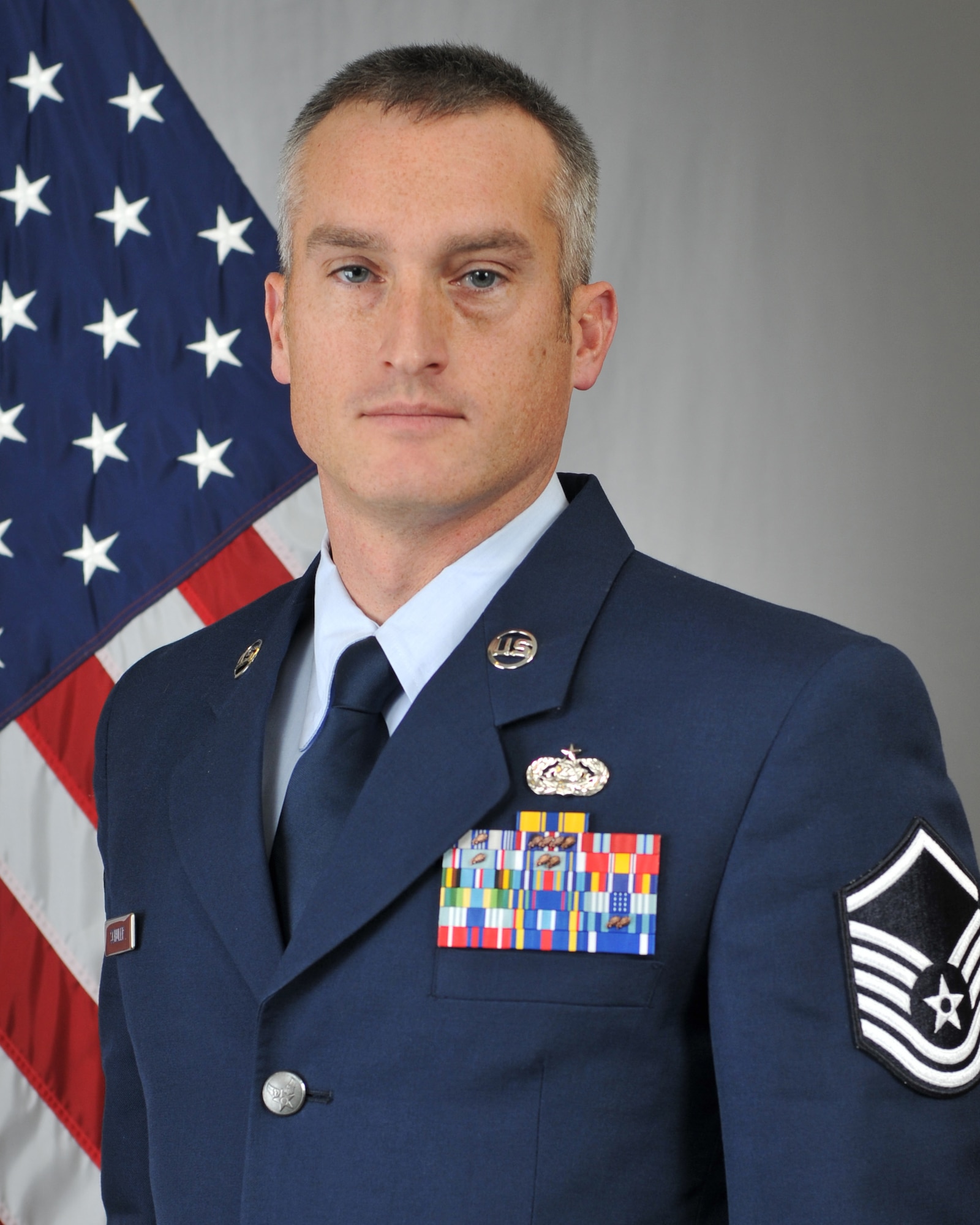 Master Sgt. Scott Schuler, the Mission Systems Support Superintendent with the 133rd Test Squadron in Fort Dodge, Iowa, has been selected as the 2018 Non-Commissioned Officer of the Year for the 185th Air Refueling Wing. Schuler will compete at the state level for a chance to go on to state completion. Official Photo by Senior Master Sgt. Vince De Groot.