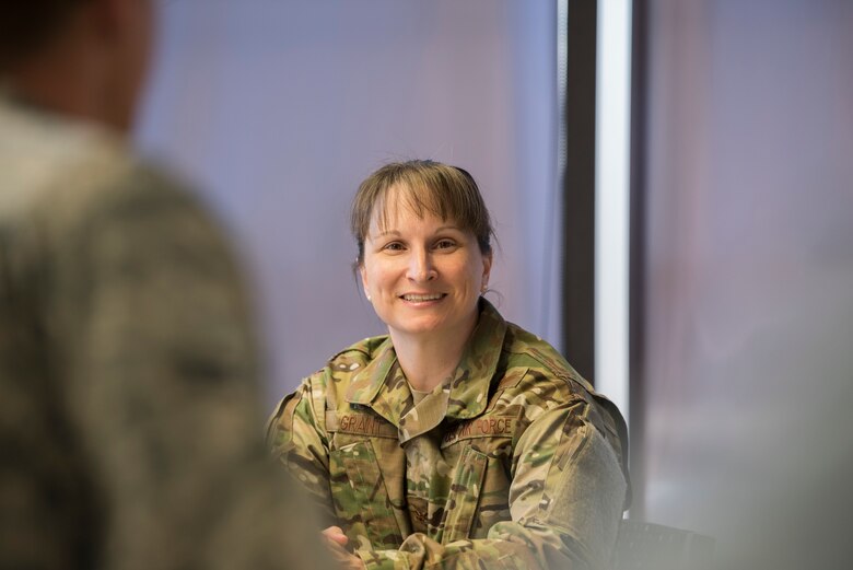 Airmen's Lunch leadership support junior enlisted