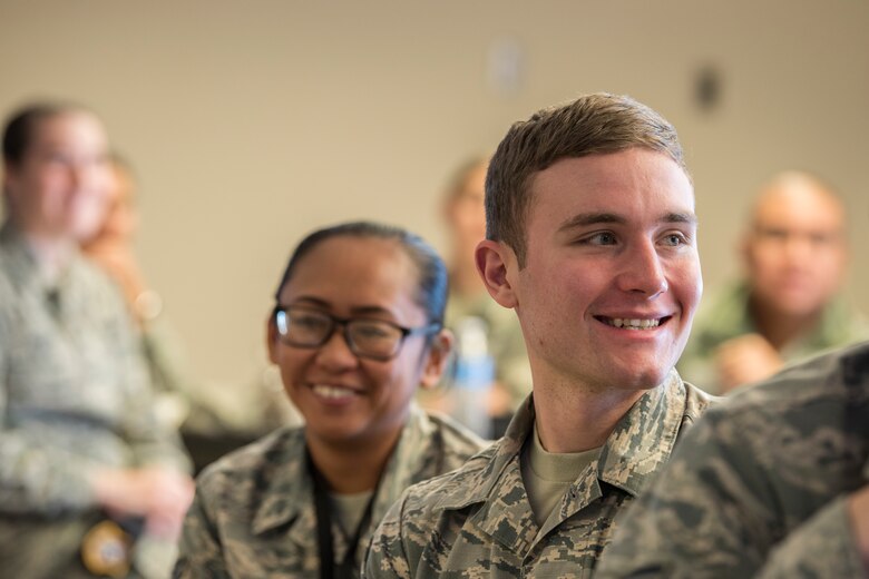 Airmen's Lunch leadership support junior enlisted