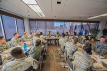 Airmen's Lunch leadership support junior enlisted