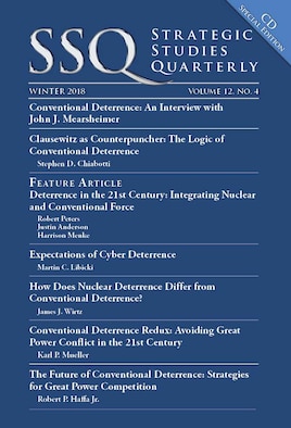 AU Press releases Conventional Deterrence Special Edition of SSQ