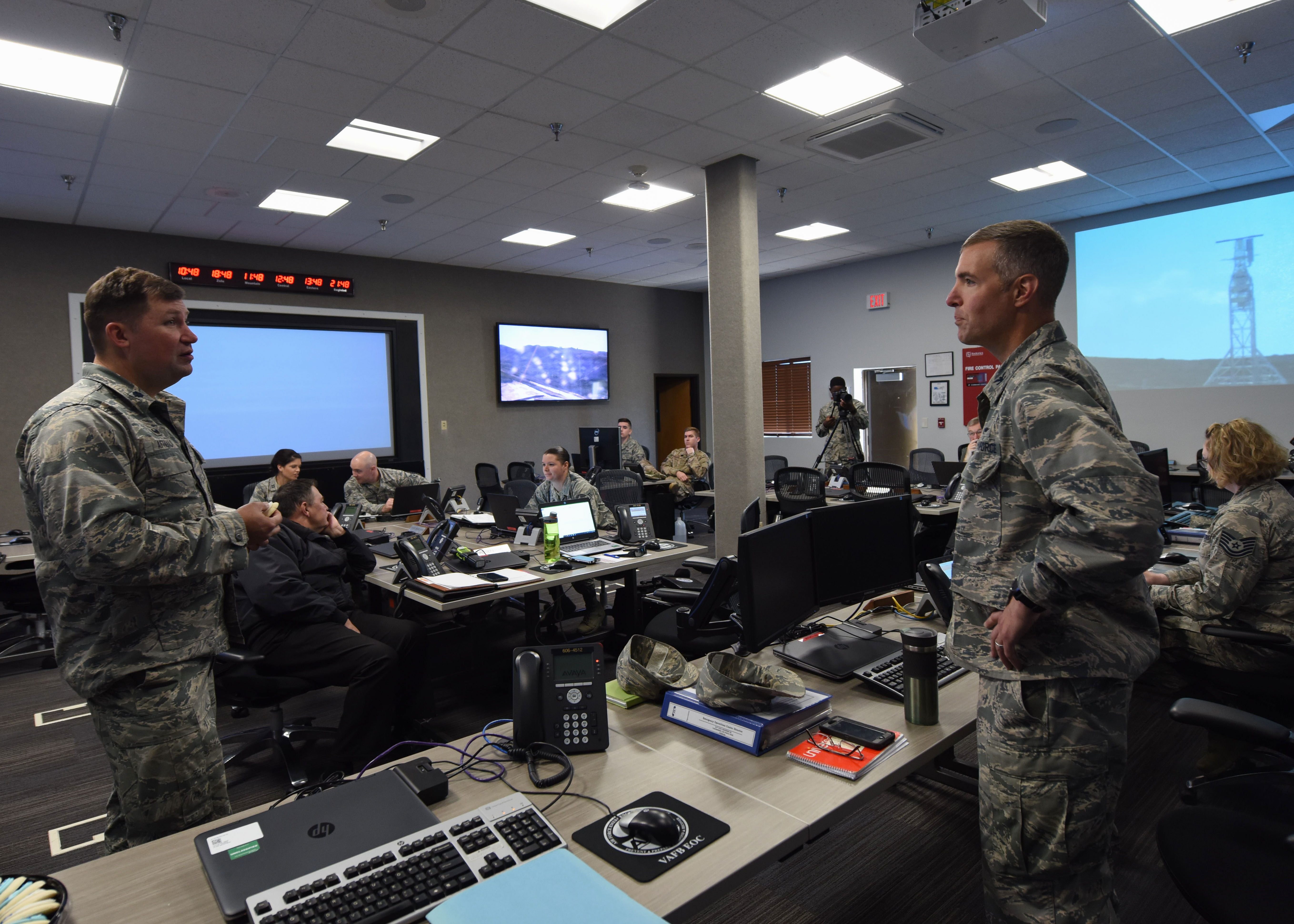 Emergency Operations Center Keeps Vandenberg Safe > Vandenberg Air