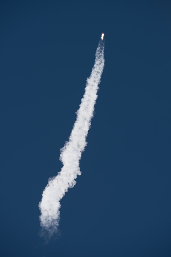 A SpaceX Falcon 9 rocket, carrying the Spaceflight SSO-A: SmallSat Express, launches from Space Launch Complex-4E at Vandenberg Air Force Base, CA, on Dec. 3, 2018 at 10:34 a.m. PST. (U.S. Air Force photo by Michael Peterson/Released)