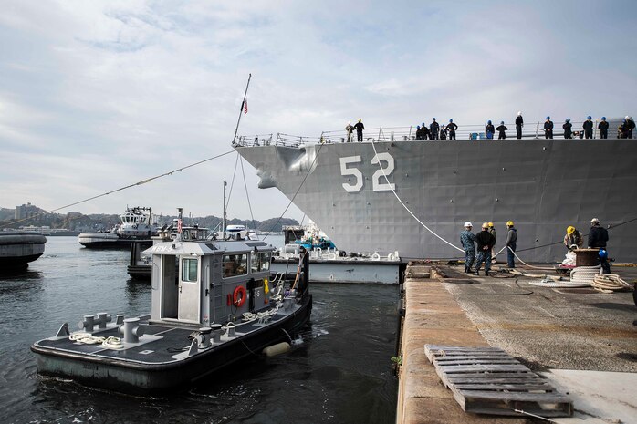 USS Barry completes dry dock period in Japan