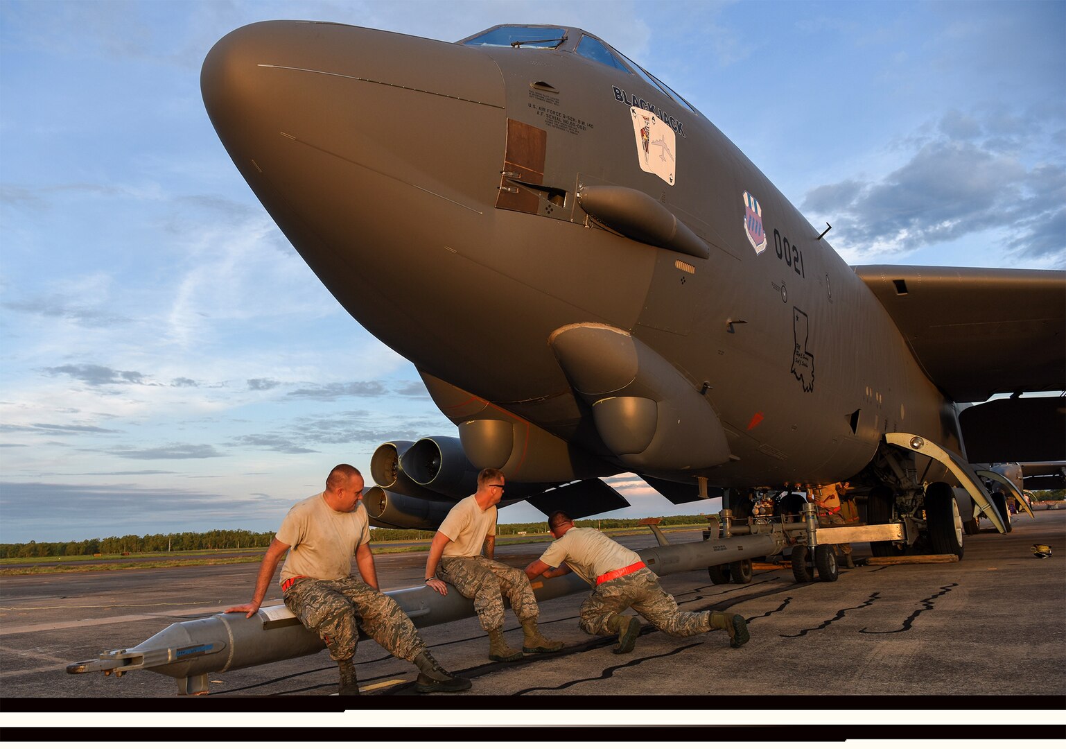 PACAF Airmen, B-52s arrive in Australia for combined training