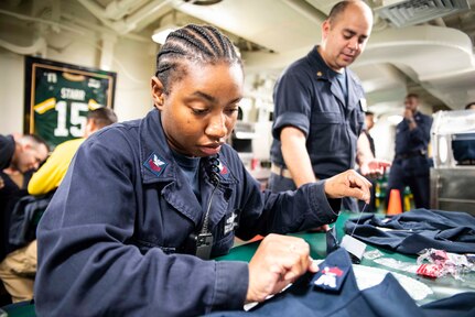 USS Green Bay celebrates classic Navy tradition