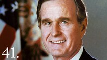 41. President George H. W. Bush