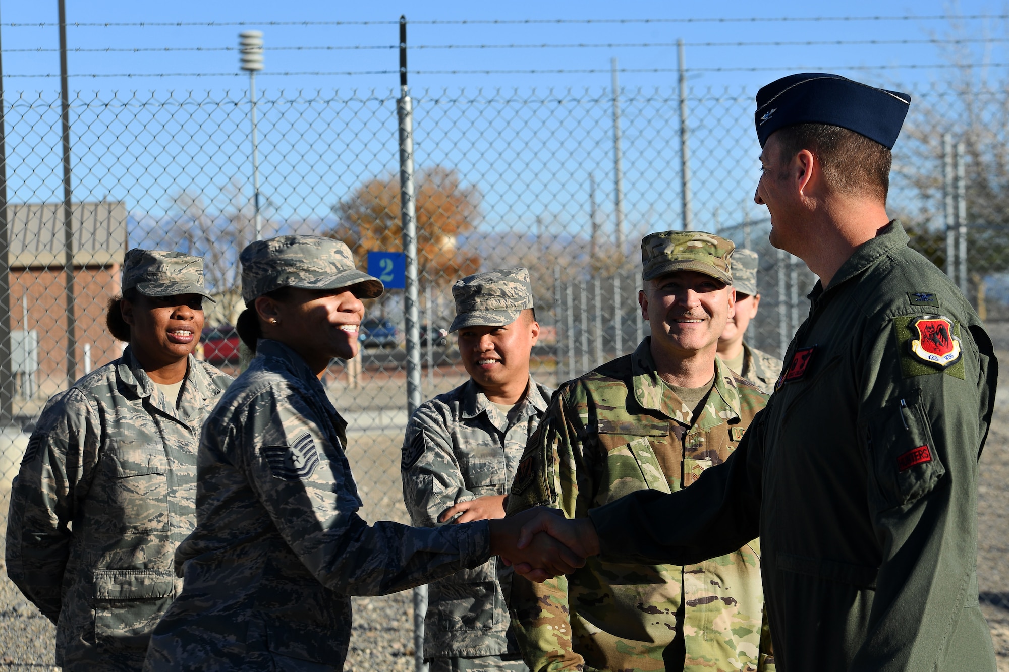 The lot is Creech’s first Morale, Welfare and Recreation facility.