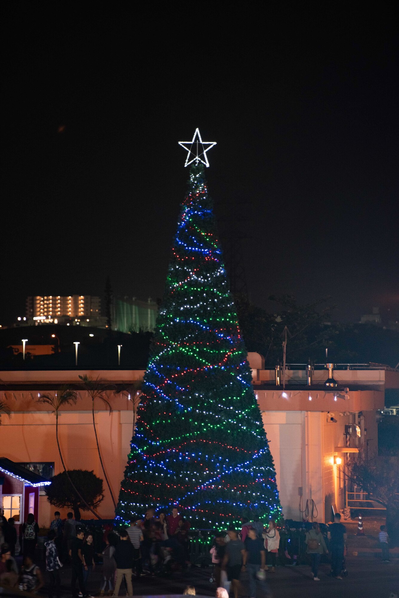 Okinawan families celebrate holiday season with Team Kadena during Tinsel Town