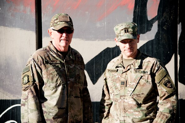 Just a few weeks before leaving for his deployment, Tim was under the impression he would be serving in another country in the Central Command area of responsibility, but then learned he was redirected to Kandahar--just 400 miles away from his son.