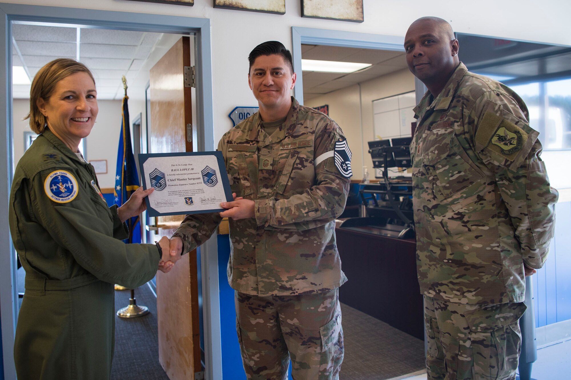 Team Moody's Newest CMSgt Selects! > Moody Air Force Base > Article Display