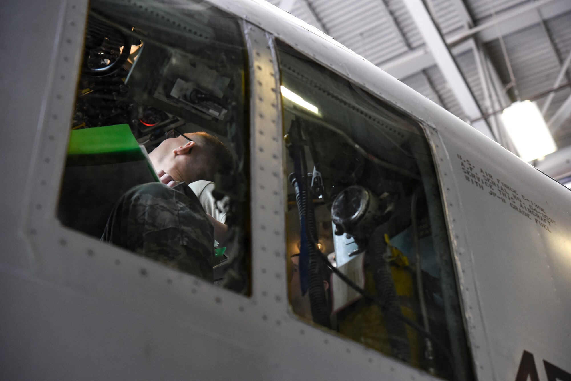 Sheppard Airmen work on electrical and environmental systems