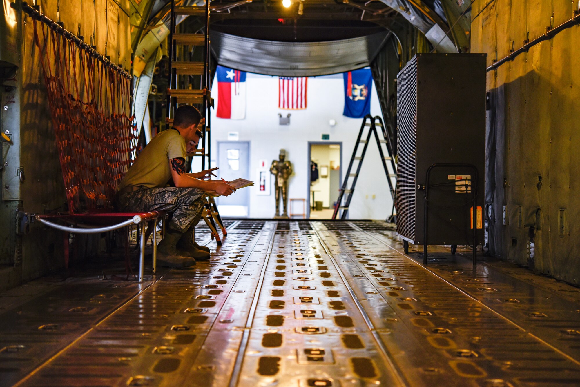 Sheppard Airmen work on electrical and environmental systems