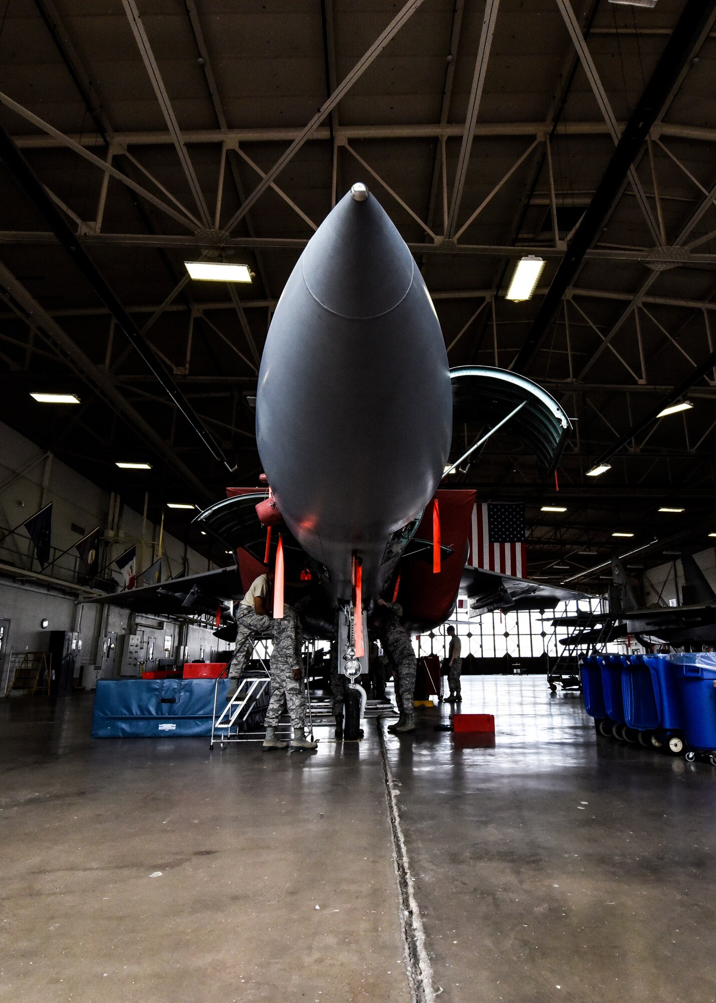 Sheppard Airmen work on electrical and environmental systems