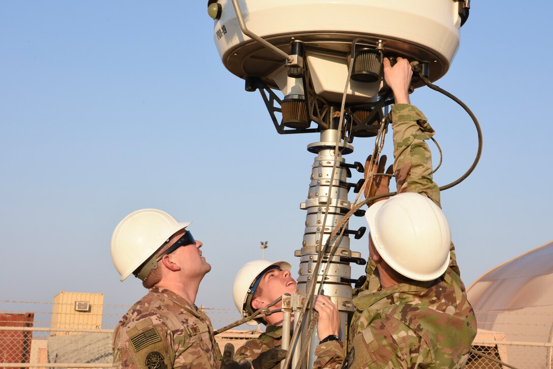 The 380th Expeditionary Operational Support Squadron Weather Operations flight provides the 380th Air Expeditionary Wing with decision-quality environmental information to optimize decisive airpower across all five Air Force core missions.