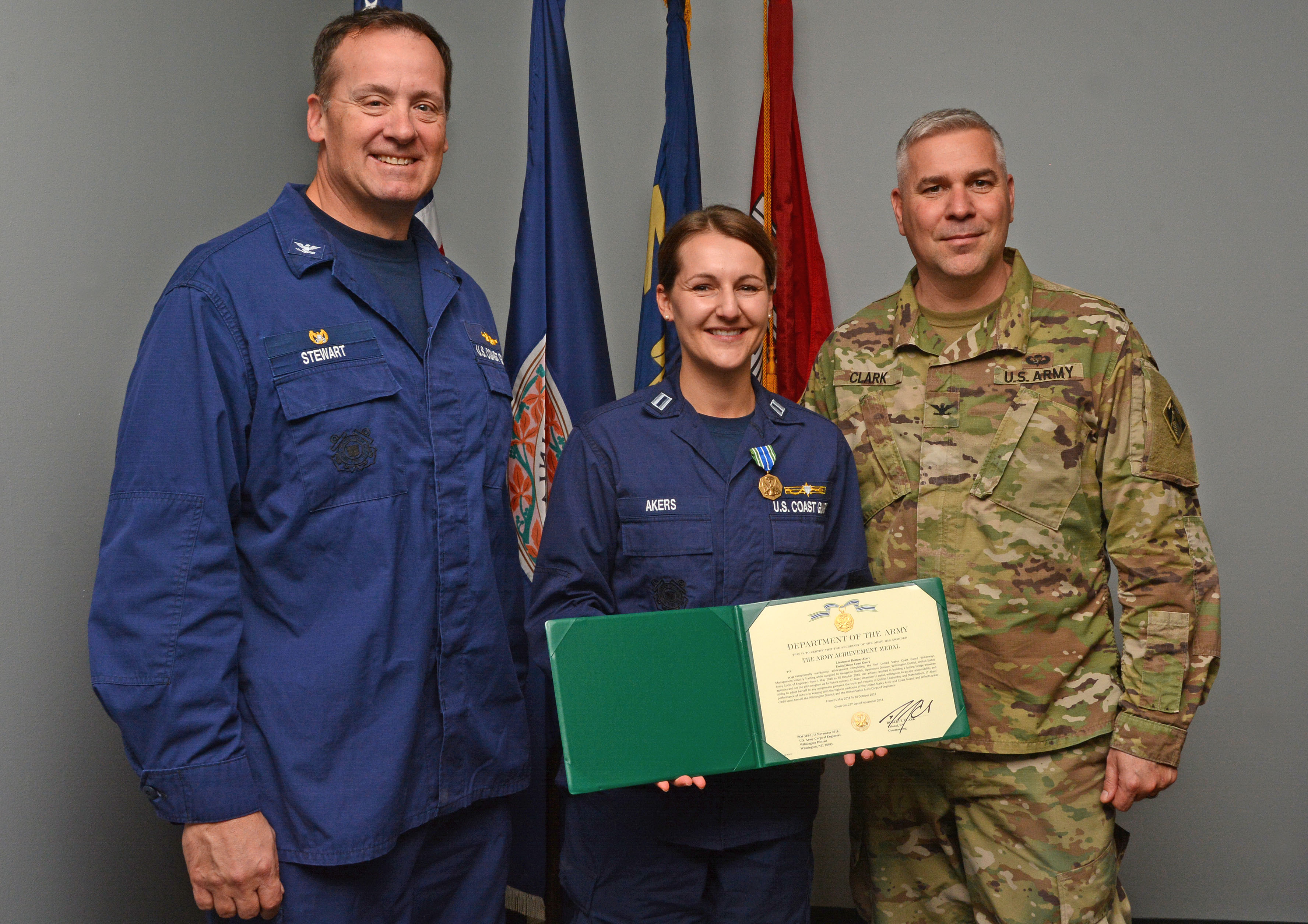 Coast Guard Officer Completes Training With Usace