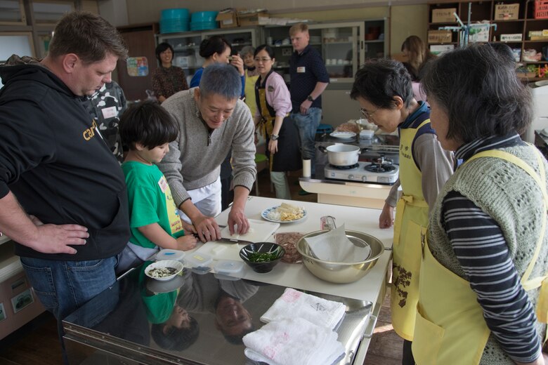 Air station residents experience flavor of local culture