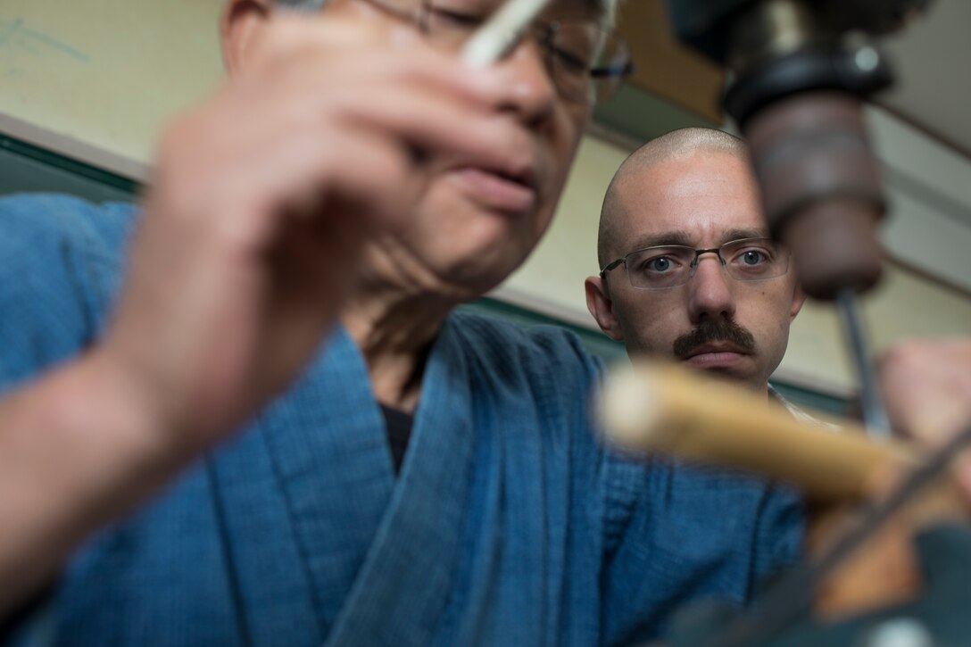 Air station residents experience flavor of local culture