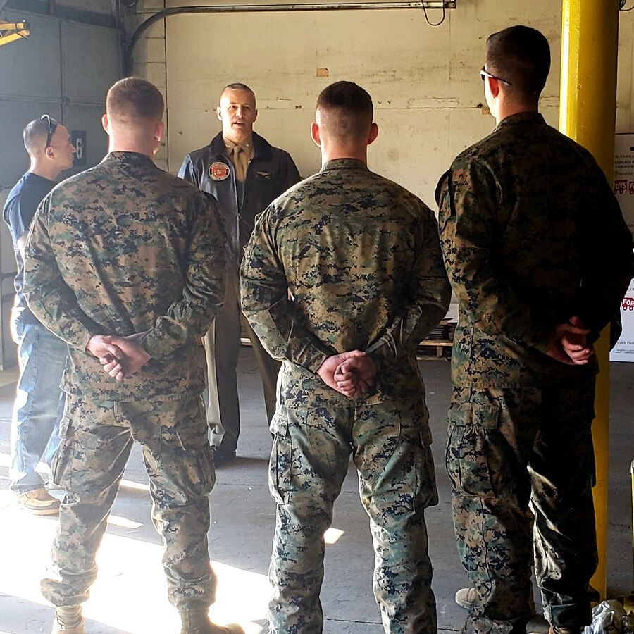 Marine Col. William C. Bentley III, commanding officer of Marine Corps Base Quantico (MCBQ) and Sgt. Maj. Michael W. Hensley, sergeant major of MCBQ, delivers the base's donations to the Toys for Tots Northern Virginia campaign's warehouse in Fredericksburg, December 6, 2018. The donations came from MCBQ's Christmas Tree Lighting ceremony that occurred December 2. The campaign covers a 16-county area, including Arlington, Caroline, Culpeper, Fairfax, King George, Orange, Prince William, Spotsylvania, Stafford and Westmoreland counties; and the cities of Alexandria, Fairfax, Falls Church, Fredericksburg, Manassas and Manassas Park.